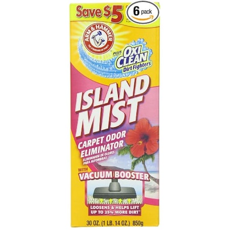 Arm & Hammer Co., Inc Cdc Island Mist Odor Eliminator For Carpet And Room, White CH100802